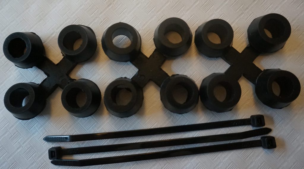 Verlengset voor gootbanden (per 3m)