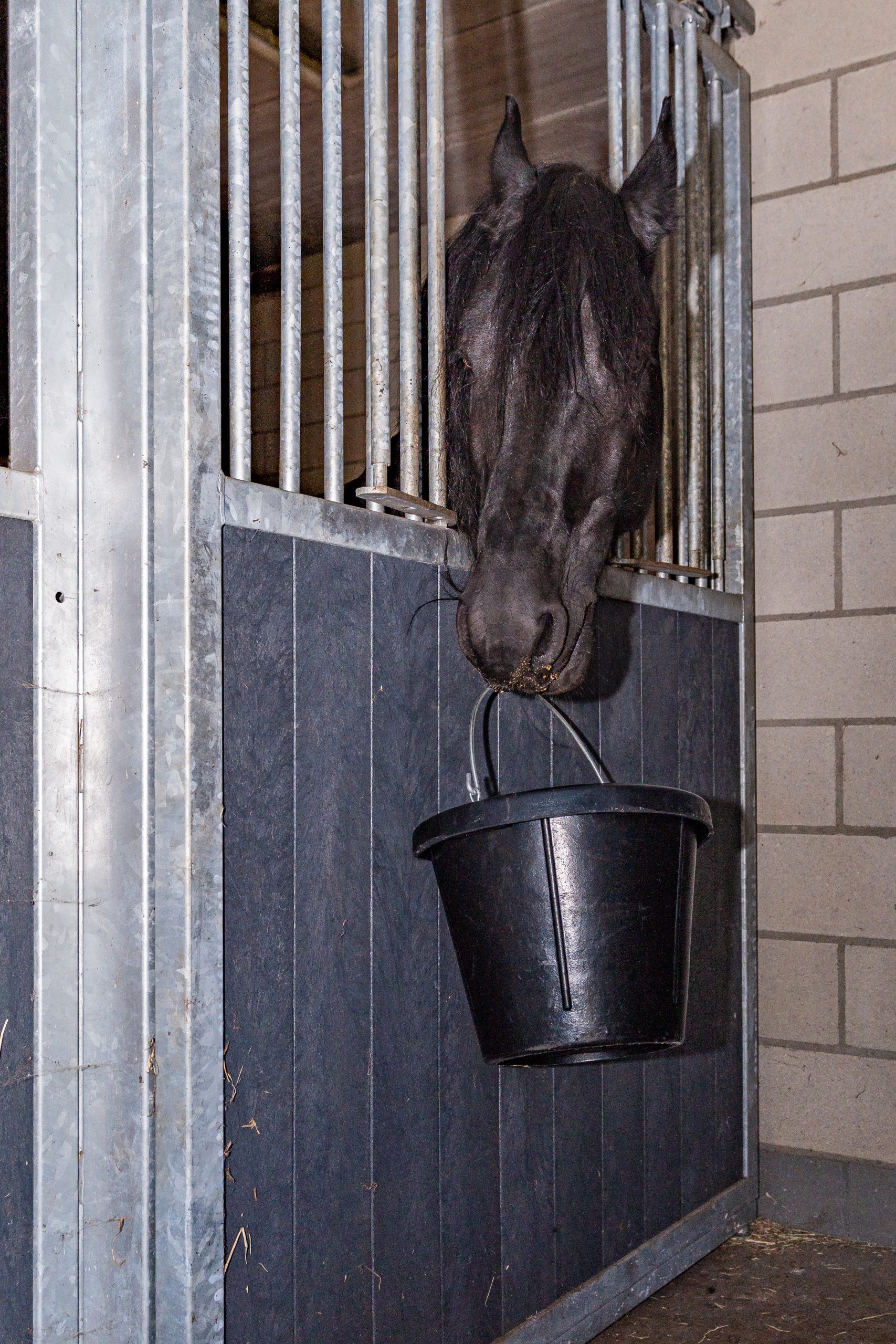 17L. Rubber emmer met vlakke kant - Image 4